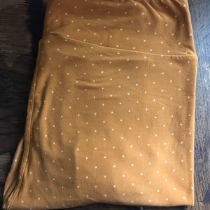 Lularoe TC (18-22) polka dot leggings EUC
